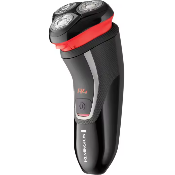 Remington Afeitadora Rotativa R4 Style Series - máquina de afeitar con cable, cuchillas flexibles dual track, cabezal pivotante, cortapatillas, indicador LED encendido, diseño ergonómico - R4000 - 1