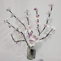 Lámpara De Árbol De Orquídea Mariposa Blanca Y Morada Con Luces LED Pilotadas Por Baterías Decoración Romántica Para El Hogar Y Habitaciones - details 4