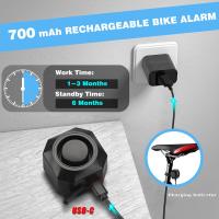 Rockbye Alarma De Vibration Para Bicicleta Y Motocicleta Con Control Remoto Recargable USB Sistema De Seguridad Antirrobo Para Vehículos Electrónicos - details 2