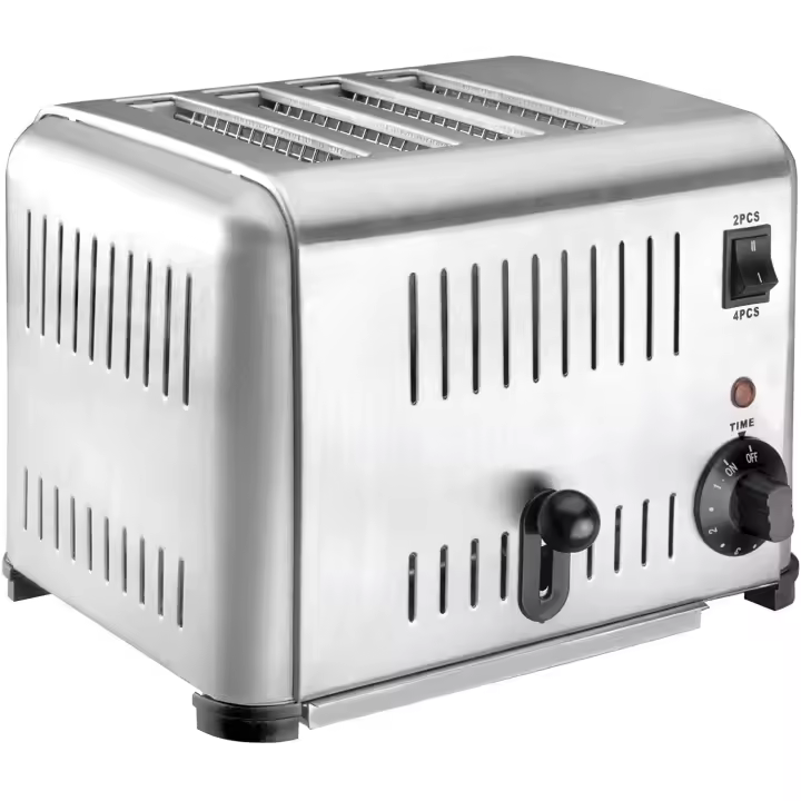 LACOR 69294 - Tostadora Buffet Inox 4 Ranuras 2240w- Gris - 1