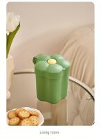 Basura De Escritorio En Forma De Flor 1pc Mini Bote De Basura Para El Hogar Y Dormitorio Para El Baño Y Uso Diario - details 2
