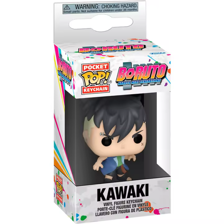 Llavero Pocket POP Boruto KawakiFigura  Coleccionable - Idea de Regalo- Mercancia Oficial - Juguetes para Niños y Adultos - Movies Fans - Muñeco para Coleccionistas y Exposición - 1