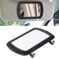 Espejo De Maquillaje Portátil Para Coche Espejo Interior Universal De Acero Inoxidable Con Visera Anti-Sol Espejo Cosmético HD Para Interiores Del Coche - details 2