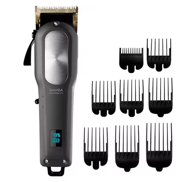 Cortapelos Cecotec Bamba Precisioncare Pro Clipper Titanium Go 5W 2000mAh gris - 1