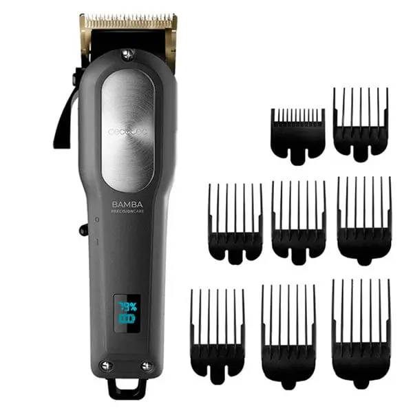 Cortapelos Cecotec Bamba Precisioncare Pro Clipper Titanium Go 5W 2000mAh gris - 1