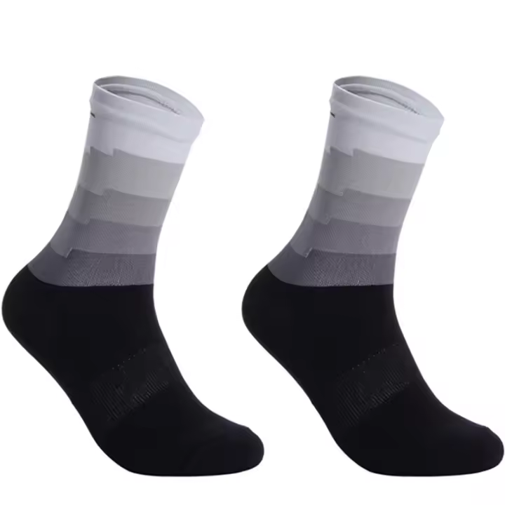 Calcetines De Ciclismo Profesionales 2023 De Marca Para Montaña Calcetines Deportivos De Rodilla Alta Material Nylon Spandex Para Hombres - 1