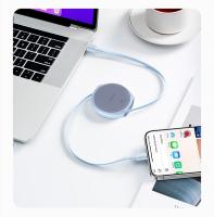Cable USB C Baseus 100W Retráctil Para iPhone 16 15 plus pro Max MacBook iPad Cargador Rápido Cable De Datos Resistente a Alta Temperatura - details 13