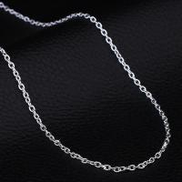 Cadena De Plata 925 Para Hombres Y Mujeres En Lote De 5 Piezas Joyería DIY Clásica De 1mm Longitud 16-24 Pulgadas - details 5