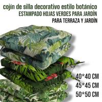 Cojines para Silla, 45x45x7 CM, Efecto Tridimensional Ideal para Comedor, Terraza, Salón y Restaurante - details 3