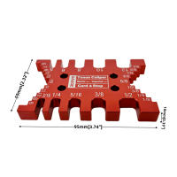 Placa De Inserto Para Mesa De Router De Aleación De Aluminio Herramienta Auxiliar De Grabado Y Trimmig Para Mecánica De Madera Benches De Madera - details 3