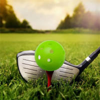 50pcs Balones De Práctica De Golf 42mm 26 Huecos Plásticos Para Interior Material PE Juguete De Agujero Para Niños - details 12