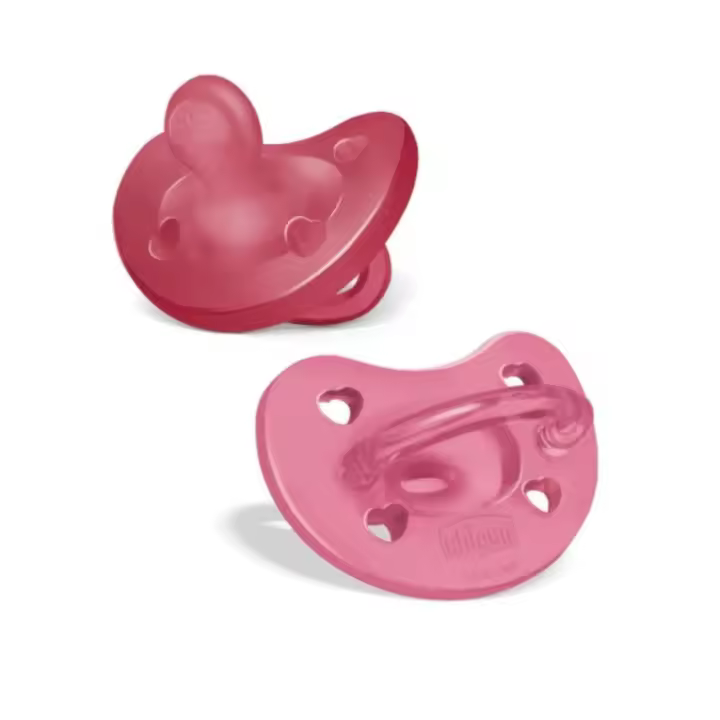 CHICCO 2xChupete Physio Soft Silicon Rosa 16-36m (Todogoma) ✅ Entrega 24/72h - 1