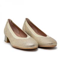 Zapatos casual mujer PITILLOS 5710 SALON PICADO ELASTICO ORO 31477 24V - details 0