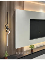 Lámpara De Pared LED Negra Para Interior Iluminación Moderna Para Sofa TV Dormitorio AC85-265V Sin Ajuste Dimmer Incluye Bombilla - details 2