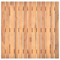 vidaXL Mesa de centro de jardín madera maciza de acacia 60x60x36 cm - details 2