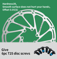 Rotura De Freno De Bicicleta Centerline 160mm 180mm 203mm Con 6 Tornillos T25 Disco De Freno Para MTB Y Bicicletas De Carretera Piezas De Freno Hydraulico - details 3