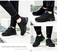 Zapatos De Seguridad Con Suela De Air Cushion Para Hombre Y Mujer Antipinchazos Transpirables Con Punta De Acero Zapatillas De Trabajo Protección Respirables Talla Verdadera - details 7