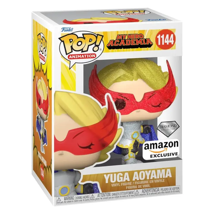 Funko Pop  Yuga Aoyama (1144)  My Hero Academia  Glitter - 1