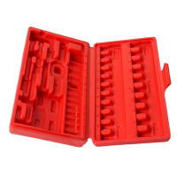 Caja De Herramientas Larga Y Espaciosa De 46 Piezas Material Plástico Ligeras Y Opacas Para Partes De Herramientas De Ratchett - details 6