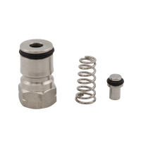 Juego De Poste Y Poppet Hembra Para Cask De Cerveza Hecha En Casa Tamaño 19/32"-18 Acero Inoxidable Eco-amigable - details 1