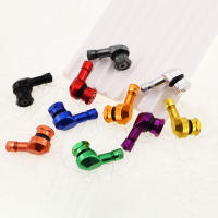 1PCS Válvula De Tubo De Neumático Para Rueda De Motocicleta Accesorios De Bicicleta Eléctrica Pieza De Rueda De Motocicleta Elbowed 90 Grados - details 7