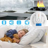 Detector de monóxido de carbono, Alarma de monóxido de carbono, Detector de CO con Pantalla LED (Katería AA NO incluida) - details 0