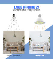 Bombilla LED E27 Spot 220V 30W 50W 80W Luz Blanca Cálida Bombilla De Techo Para Hogar Sala De Estar Dormitorio - details 6
