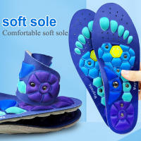 Soles De Zapato Con Masaje Magnético Para Terapia De Arco Ortopédico Y Masaje De Pies Antideslizante Y Confortables Insole De EVA Para Relajación Y Soporte De Arco - details 0