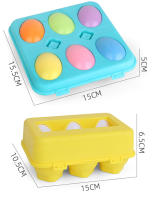 Juego De Educación Matemática Montessori Para Niños 12PCS Juguetes Inteligentes De Huevos Y Tornillos 3D Puzzle Educativo Para Niños Entre 3 Y 12 Años - details 45