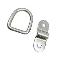 Anillos De Amarre Resistente a La Corrosión D-Ring Para Carga Vehículos Barcos Almacén Herramienta Manual De Acero Inoxidable - details 7