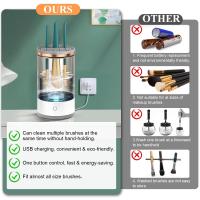 Kit de limpiezas automáticas para brozas de maquillaje Eléctricas, herramienta de maquillaje fácil de usar, Gift para Mamá, Novia y Novia - details 3