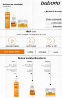 Babaria Pack Vitamina C: Gel Limpiador Facial, Crema Facial y Sérum Vitamina C para Mejorar la Luminosidad de la Piel y Reducir las Manchas - details 0