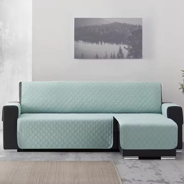 Lanovenanube - Funda chaise longue Acolchado SWEET MALLORCA - Práctica reversible - 1