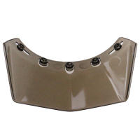 Visera Universal Para Casco De Motocicleta Con 5 Snap Pantalón De Bocina Y Escudo De Viento Tamaño Approx 25x22cm - details 7