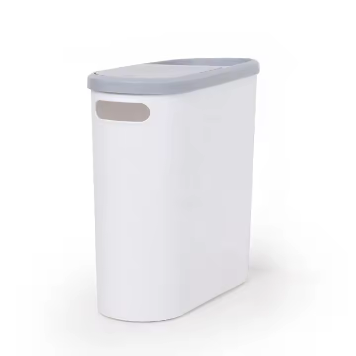 Bandeja De Basura Silenciosa Y Espaciosa Para Cocina Y Baño Con Capacidad Grande Tipo De Cierre Press Para El Hogar - 1