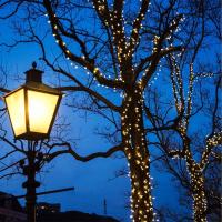 Guirnalda Luces Exterior Solar 22M 200 LED Blanco Calido, Cadena de Luces Navidad, 8 Modos, Decorativas Impermeable para Arbol, Patio, Jardin - details 2