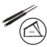 Amortiguador 1250 N canape - Juego de 2 Resortes o Amortiguadores para Canapé Abatible Tuerca M8 - details 1