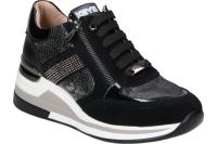 ZAPATOS DE LA MARCA KEYS K-8322 MODA JOVEN - ZAPATILLAS EN COLOR NEGRO - SNEAKERS CON CIERRE DE CORDONES - CÓMODAS Y DE ALTA CALIDAD - details 1