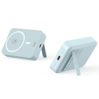 Katería Portátil 10000mAh Magnética 15W + PD20W , Soporte Ajustable 360 ° , Carga rápida, Compatible iPhone/Samsung - details 0
