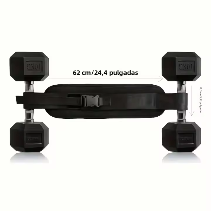 Dispositivo De Entrenamiento De Empuje De Hombro Ajustable En Nylon PA Con Cinturones De Soporte Pesado Para Gimnasio Y Ejercicios En Casa - 1