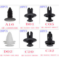 100pcs Clip De Automóvil Punzón De Parachoques Empuñadura De Tornillo Para Panel De Puerta Y Bumper Empaquetado En Caja/ Bolsa - details 6