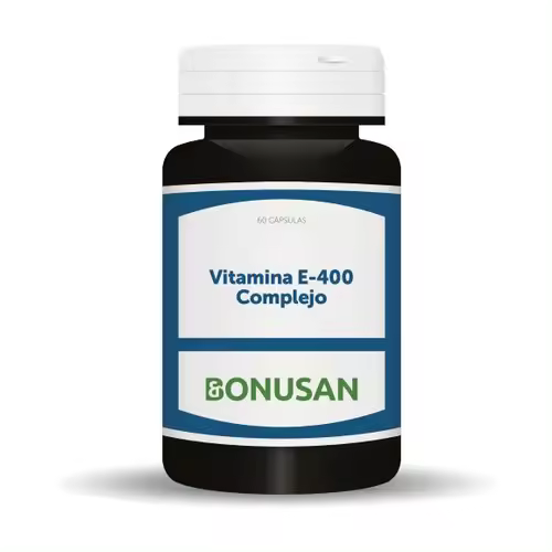 Bonusan Vitamina E E-400 Complejo 60 cápsulas - 1