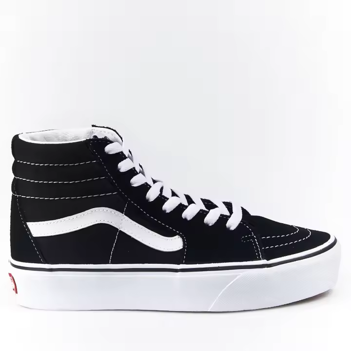 Zapatillas sneakers unisex Vans SK8-HI Platform 2 VN0A3TKN6BT1 Black True White - 1