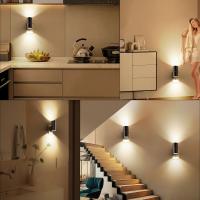 Lámpara De Pared LED Inteligente Sensor Dimmer Para Casa Aisle WC Pasillo Escalera Cocina Dormitorio Lámpara Nocturna - details 1