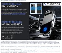 Cargador Inalámbrico para Coche QI 15W XCharger - Carga Rápida, Sensor de Apertura y Sujeción Automática - Compatible con iPhone, Android, Huawei, Samsung, Xiaomi y Otros - Incluye Accesorios - details 4