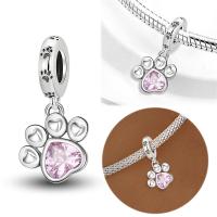 Encantos De Plata De Ley 925 Serie De Mascotas Gato Perro Lechuza Hongos Para Creación De Pulseras Joyas De Moda De Alta Calidad Regalo - details 6