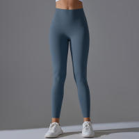 Leggings De Yoga Talla Alta Control De Atrás Leggings Deportivos Para Correr Ciclismo Gimnasio Prueba De Agachamiento Slimming Booty - details 0