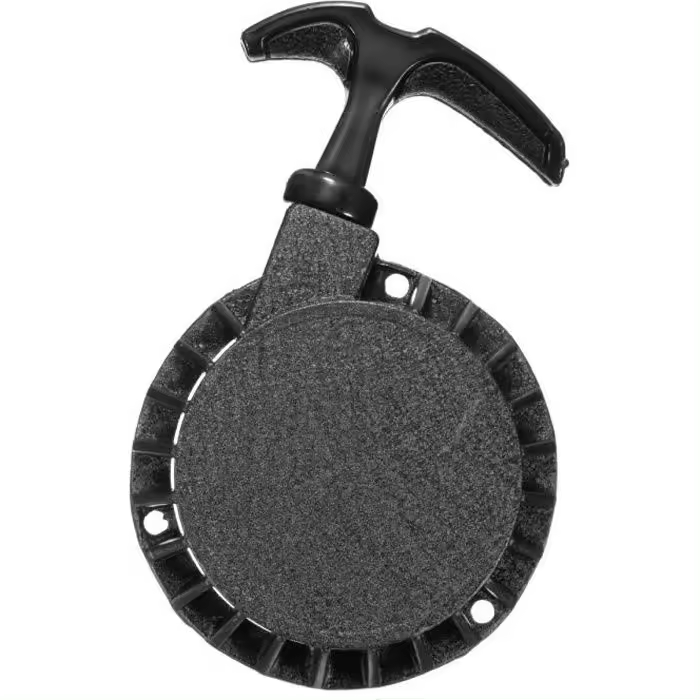 Arranque de retroceso de 2 tiempos NEUFU de aluminio negro para motocicletas de 49 cc, cuatriciclos y motos de cross, color negro - 1
