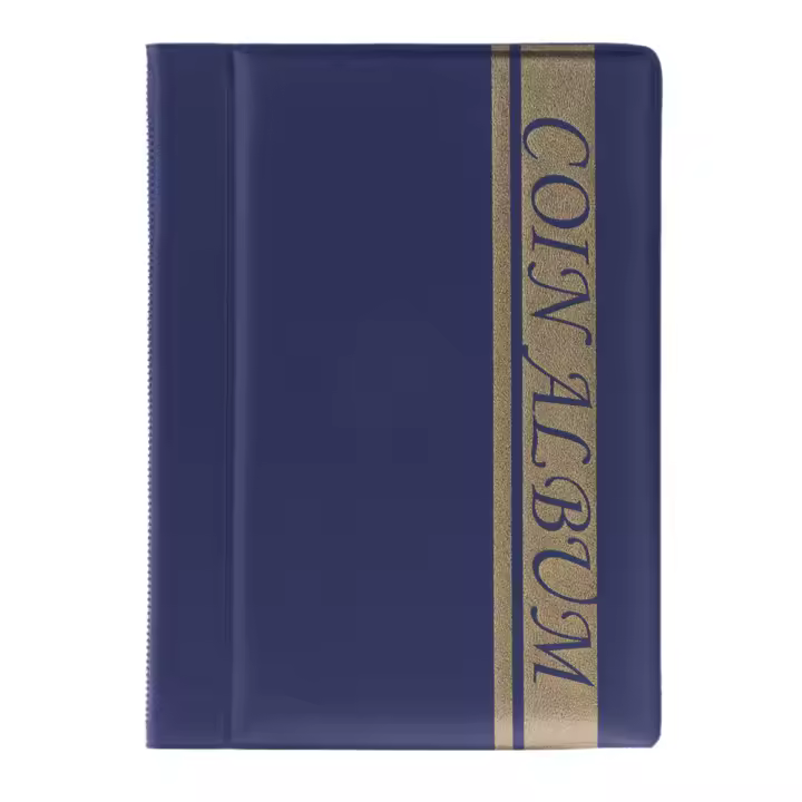 Álbum De Colección De Monedas Con 120 Bolsillos Libro De Almacenamiento Para Coleccionistas Regalo Ideal Para Monedas Commemorativas - 1