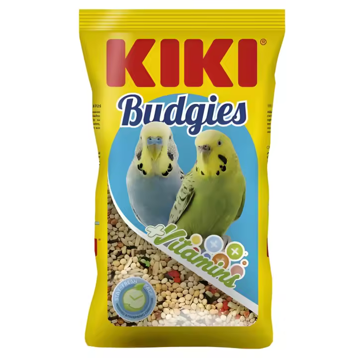 Alimento Completo para periquitos libre de azúcar 1 kg enriquecido con gránulos vitaminados -  Kiki - 1